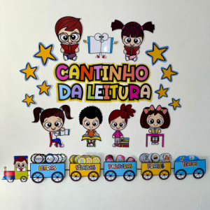 Painel “Cantinho da Leitura”