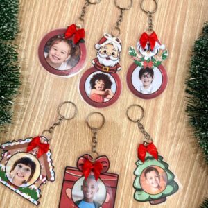 Chaveiros de Natal Personalizáveis