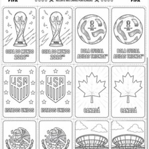 JOGO DA MEMÓRIA – COPA DO MUNDO 2026